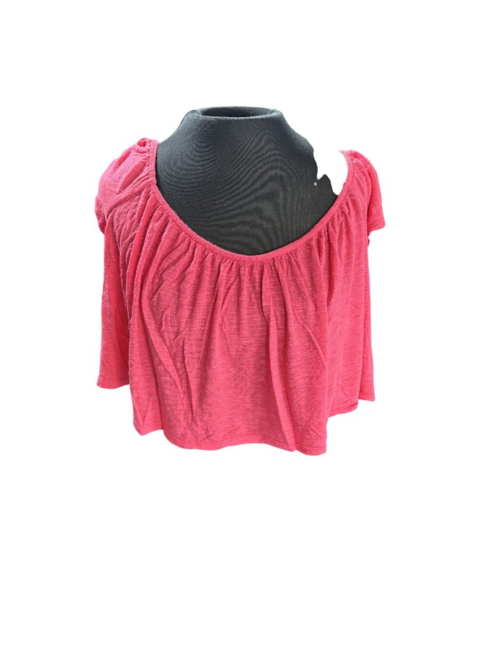 American Rag Womens Pink Off-Shoulder Top Size M Casual Lightweight